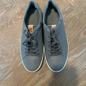 Ecco Men's Dark Gray Athletic Shoes